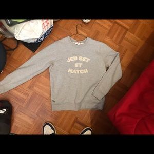 Lacoste crew neck sweater